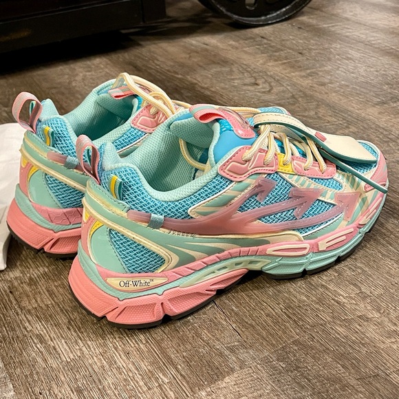 Off-White - Be Right Back Sneakers (Miami) - Mint - RARE - DEADSTOCK! Women’s 8 - Picture 12 of 16